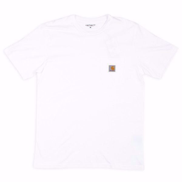 S/S Pocket T-Shirt - Carhartt - White