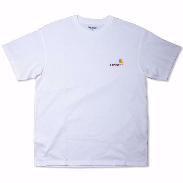 S/S American Script T-Shirt - Carhartt - White