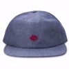 Plant 6-Panel - Magenta - Chambray Blue