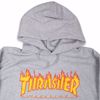 Flame Hood - Thrasher - Grey