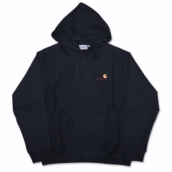 American Script Hoodie - Carhartt - Black/Gold