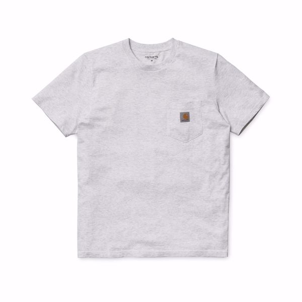 S/S Pocket T-Shirt - Carhartt - Ash Heather