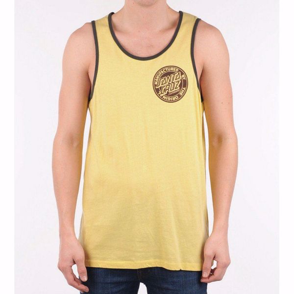 MFG tank top - Santa Cruz - Gul