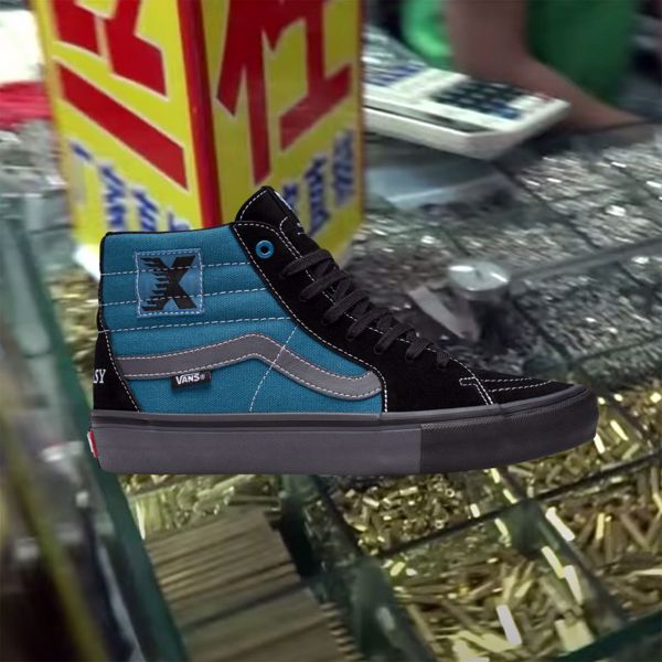 Sk8-Hi Pro (Sci-Fi Fantasy) - Vans - Black/Blue