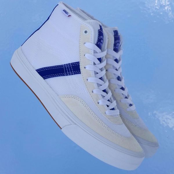 Quasi x Crockett High Pro - Vans - True White/Surf