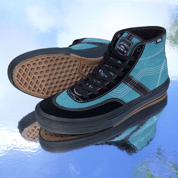 Quasi x Crockett High Pro - Vans - Antique Green