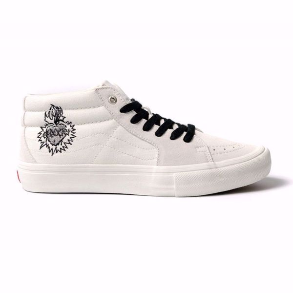 Slam City x Vans Sk8 Mid Pro - Vans - Marshmellow