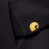 Hooded Chase Sweatshirt - Carhartt - Black/Gold