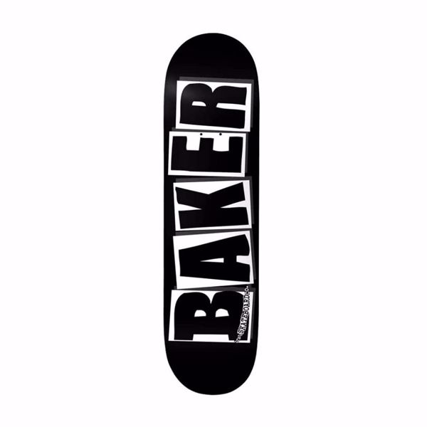 Brand Logo Deck - Baker - Black/White