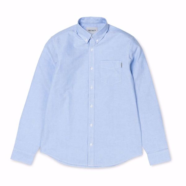 L/S Button Down Pocket Shirt - Carhartt - Bleach