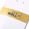 WALLst Zipper - Wall Street - White/Gold