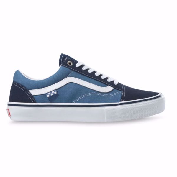 Skate Old Skool - Vans - Navy/White