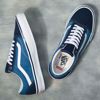 Skate Old Skool - Vans - Navy/White