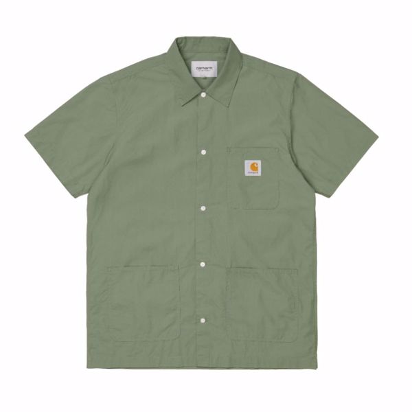 S/S Creek Shirt - Carhartt - Dollar Green