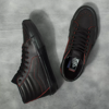 Skate Sk8-Hi "Wear-Away" - Vans - Black/Hot Sauce