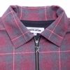 Full Zip Flannel Shirt - Fucking Awesome - Red