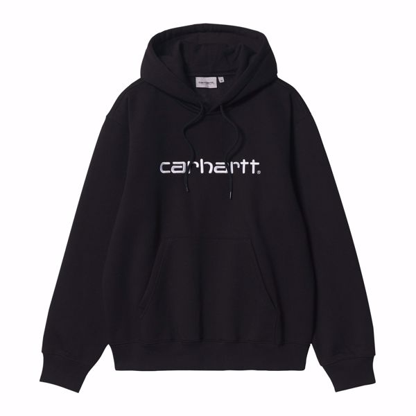 Hooded Carhartt Sweatshirt - Carhartt - Black/Wht