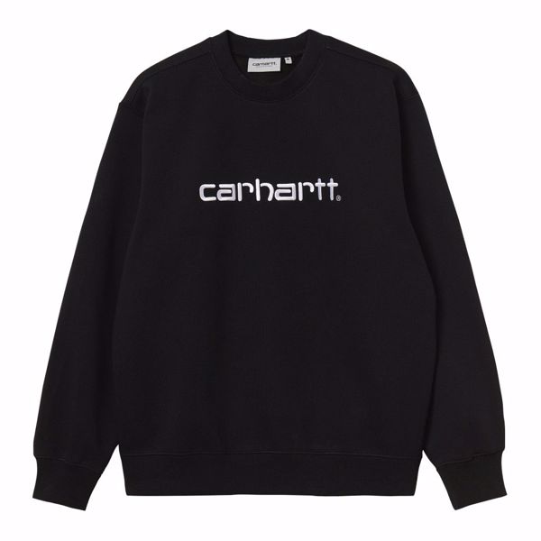 Carhartt Sweat - Carhartt - Black/White