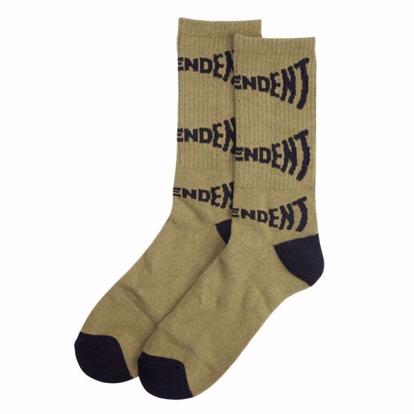 Flight Socks - Independent - Olive
