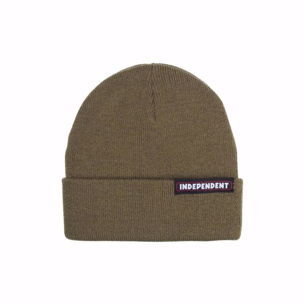 Bar Beanie - Independent - Olive