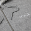 Default Zip Hoodie - Polar - Heather Grey