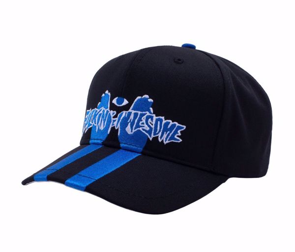 High Ground Snapback - Fucking Awesome - Black/Blu