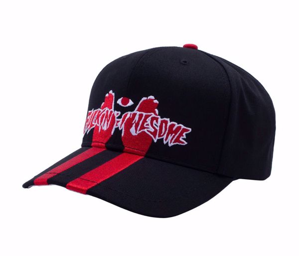 High Ground Snapback - Fucking Awesome - Black/Red