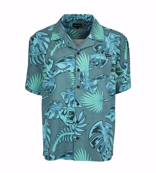 Cabana S/S Shirt - Santa Cruz - Turquoise