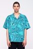 Cabana S/S Shirt - Santa Cruz - Turquoise