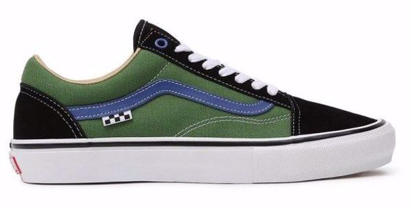 Skate Old Skool - Vans - (University) Green/Blue