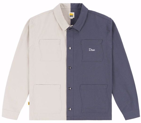 Chore Jacket - Dime - Cream/Blue