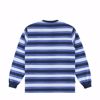 Classic Striped LS Shirt - Dime - Navy