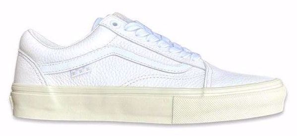 Skate Old Skool VCU - Vans - Vintage Leather/White