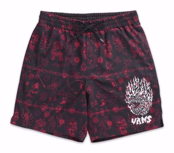 Mike Gigliotti Volley Short - Vans - Black/Red