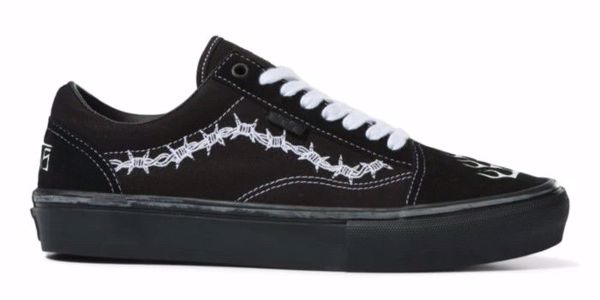 Elijah Berle Skate Old Skool - Vans - Blk/Blk/Wht