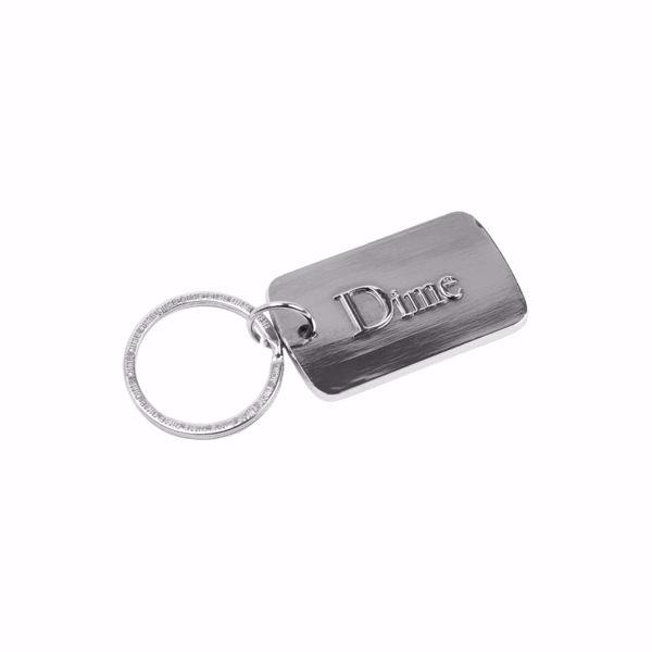 Classic Keychain - Dime - Silver