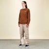 Wave Cable Knit Sweater - Dime - Raw Sienna