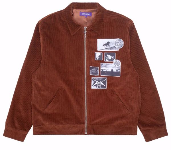 Corduroy Patch Jacket - Fucking Awesome - Brown