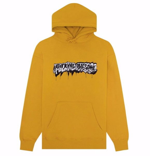 Dill Cut Up Logo Hoodie - Fucking Awesome - Mustrd