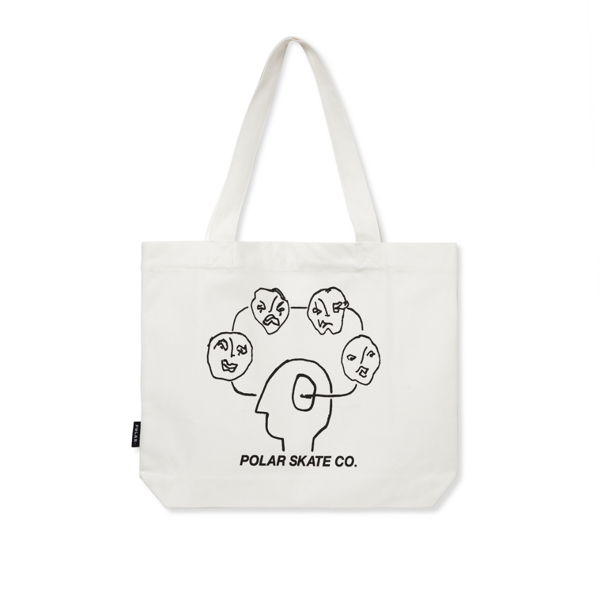 Head Space Tote Bag - Polar - Ecru