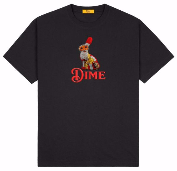 Santa Bunny T-Shirt - Dime - Black