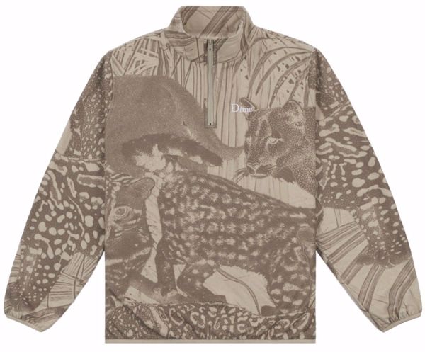 Safari Polar Zip Fleece - Dime - Serpia