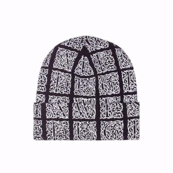 Filigree Cuff Beanie - Fucking Awesome - Black