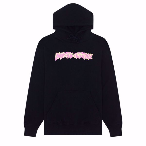 Cut Out Logo Hoodie - Fucking Awesome - Black