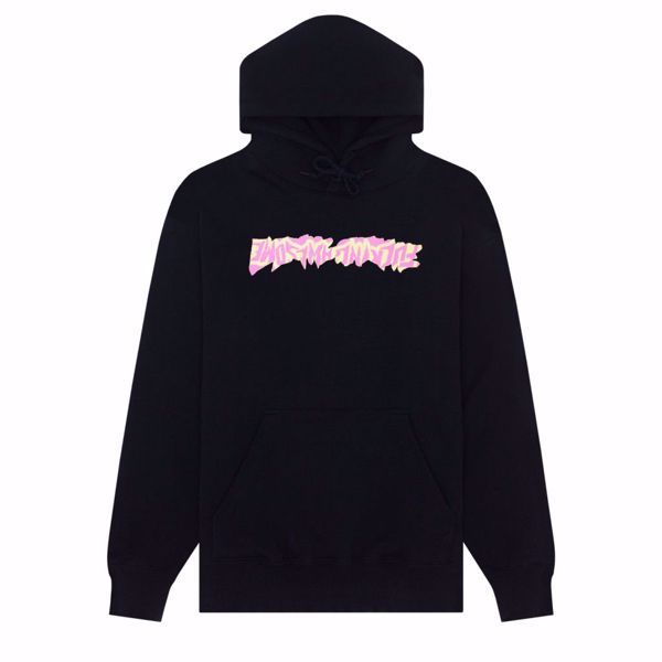 Cut Out Logo Hoodie - Fucking Awesome - Black