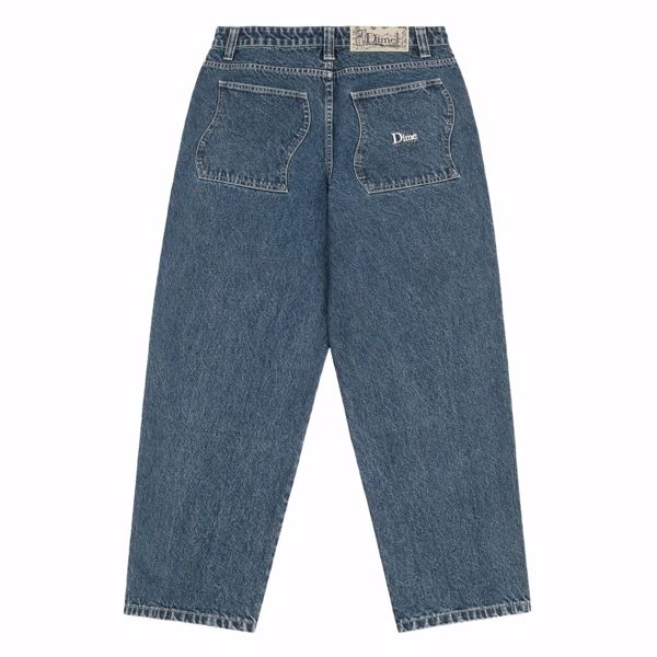 Baggy Denim Pants - Dime - Stone Washed