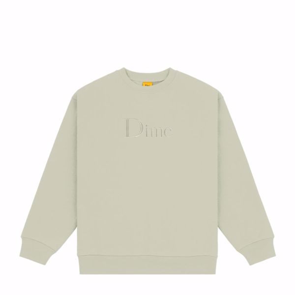 Classic Logo Crewneck - Dime - Clay