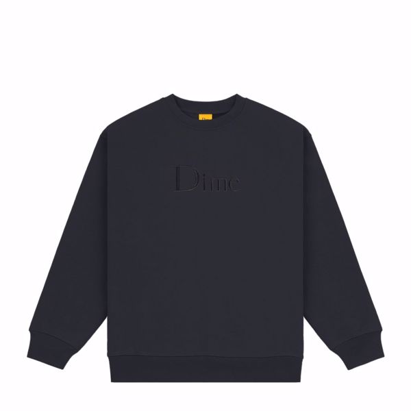 Classic Logo Crewneck - Dime - Outerspace