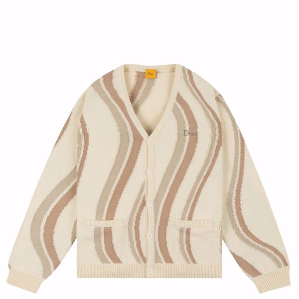 Lightwwave Knit Cardigan - Dime - Cream