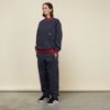 French Terry Pocket Crewneck - Dime - Marine